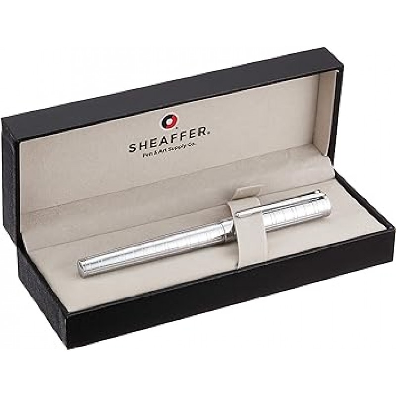 SHEAFFER ITS9237PN-F 만년필, F, 파인 포인트, 인텐시티, 메디치 크롬, 겸용 타입