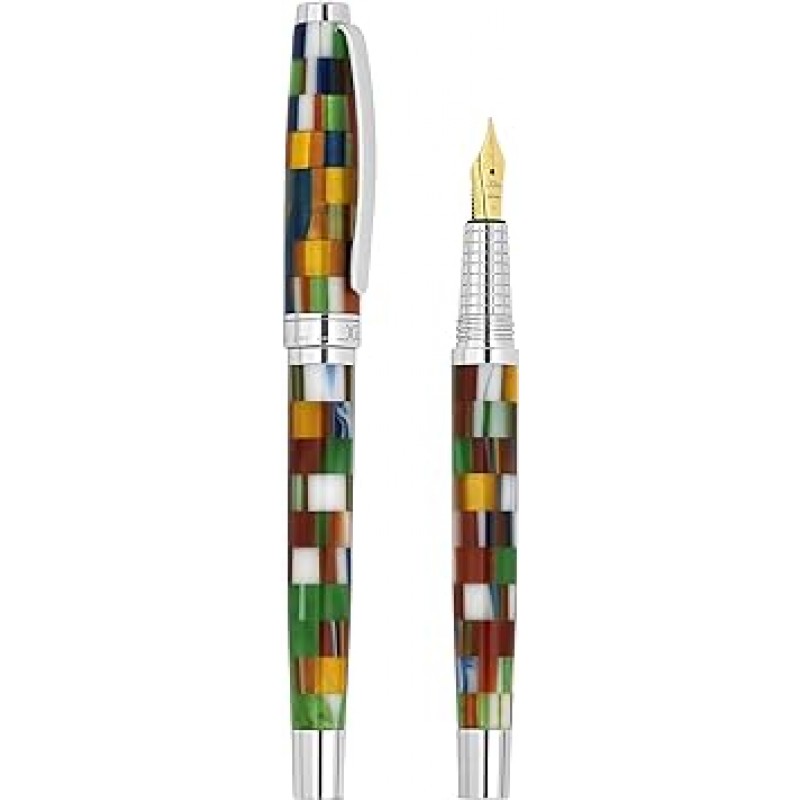 Xezo Urbanite II Jazz 복고풍 스타일 시리얼 중세 만년필. 두 가지와 같은 것은 없습니다.