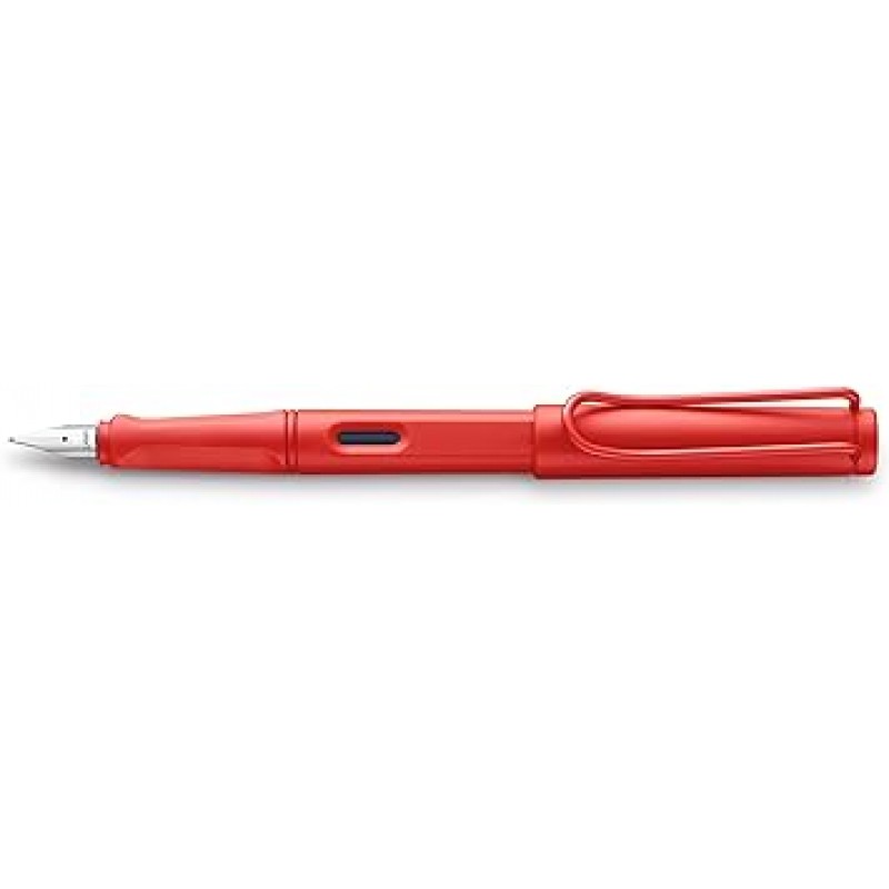 Lamy Safari Cosy 만년필 020 특별판 모던 만년필 딸기 칼라 인간 공학에 근거한 그립과 유행에 좌우되지 않는 디자인 펜촉 사이즈 M 스페셜 모델