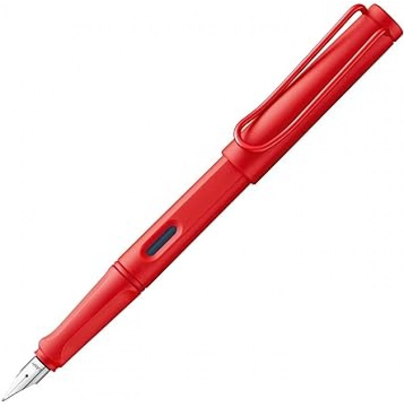 Lamy Safari Cosy 만년필 020 특별판 모던 만년필 딸기 칼라 인간 공학에 근거한 그립과 유행에 좌우되지 않는 디자인 펜촉 사이즈 M 스페셜 모델