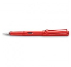 Lamy Safari Cosy 만년필 020 특별판 모던 만년필 딸기 칼라 인간 공학에 근거한 그립과 유행에 좌우되지 않는 디자인 펜촉 사이즈 M 스페셜 모델