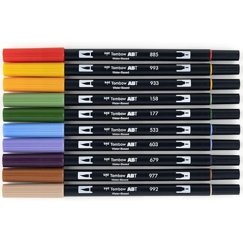 Tombow Dual Brush Pens 10/Pkg – 2차(병행수입품)