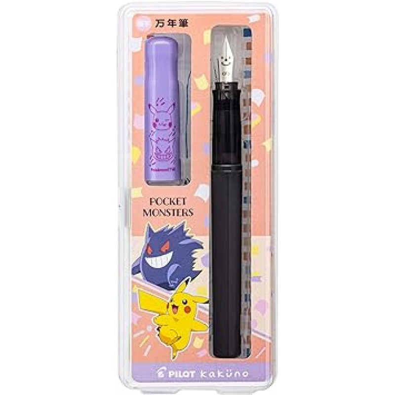 Showa Note 428729003 Pokemon Fountain Pen, Kakuno, A Pattern