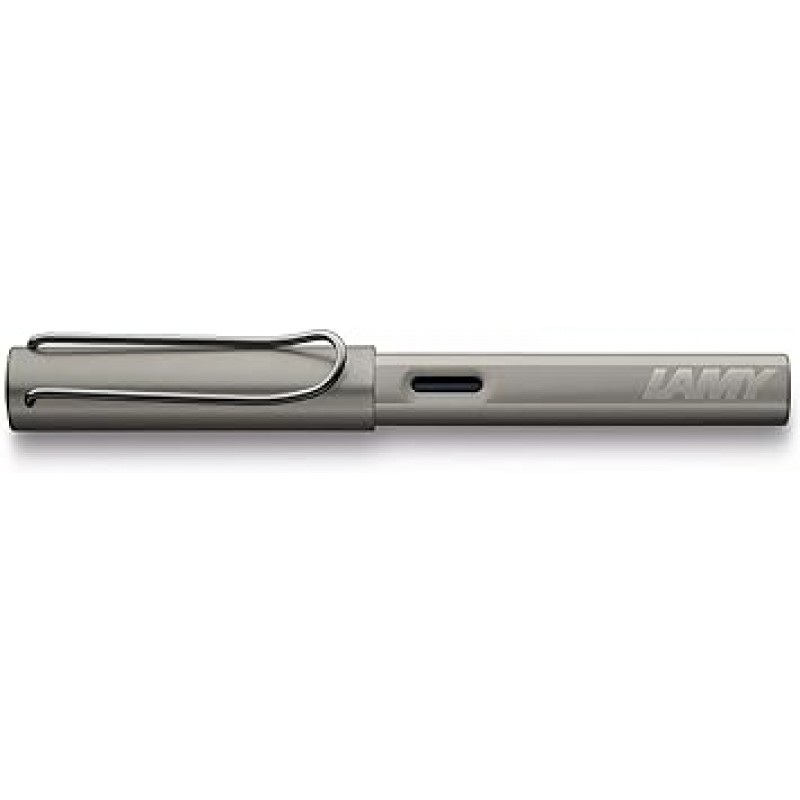 LAMY L57-F 만년필, F, 파인포인트, 럭스루테늄, 겸용타입, 수입정품