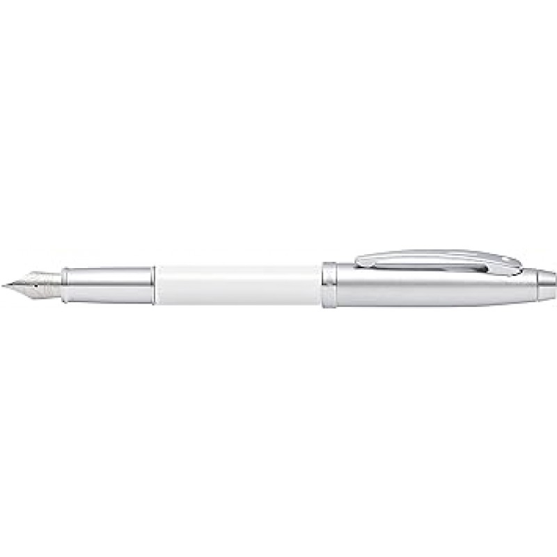 Sheaffer N0932440 시리즈 만년필, 흰색, 펜촉:F