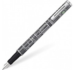 Sheaffer 팝 스타워즈 데스 스타 만년필, 크롬 트림, 미디엄 펜촉