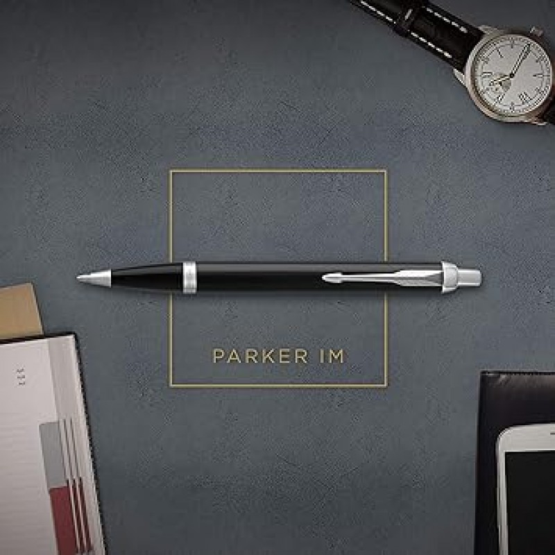 PARKER IM 블랙 CT 1975636GB Gift Set, 필통 포함, 리뉴얼 정품 수입상품