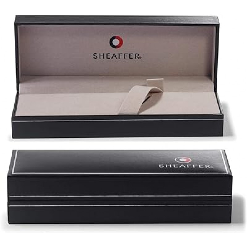 Sheaffer 100 만년필 니켈 트림 파인 포인트 펜촉