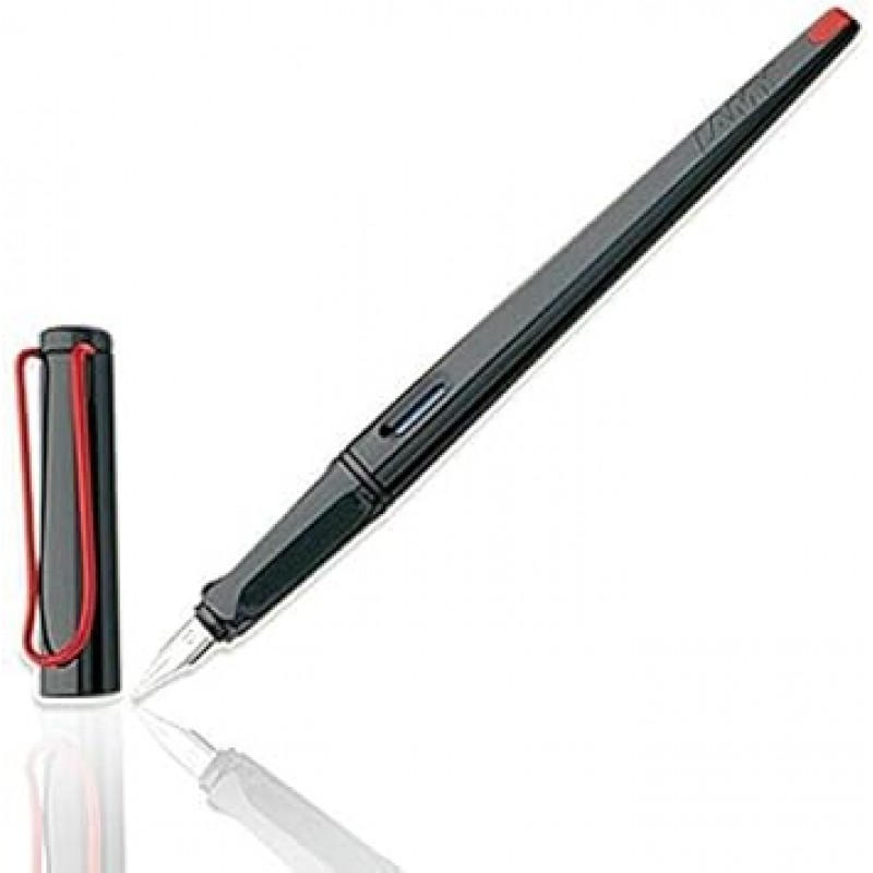 Lamy Joy L15 ABS 블랙 레드 트림 붓글씨 만년필 1.5mm 펜촉