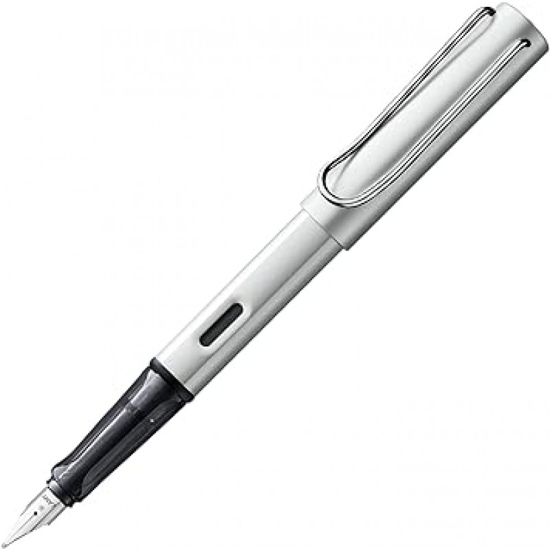 LAMY AL-스타 만년필, 2022년 한정 모델, 화이트 실버, (EF: Extra Fine Point)