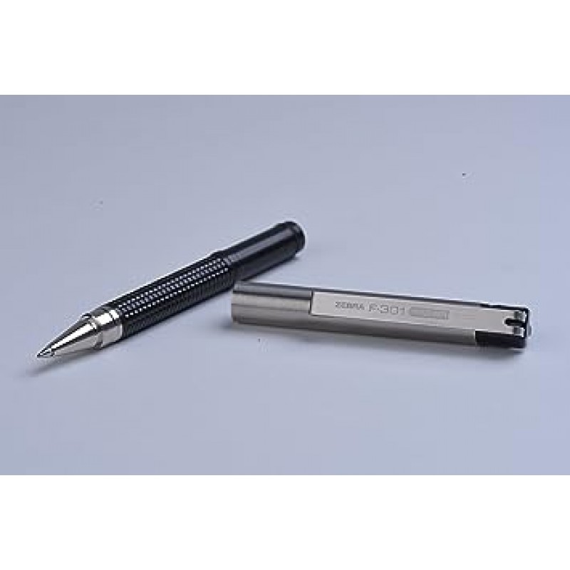 Zebra f-301 컴팩트 볼펜, 0.7 MM, 블랙, 2팩(27412) Zebra Pen 제작