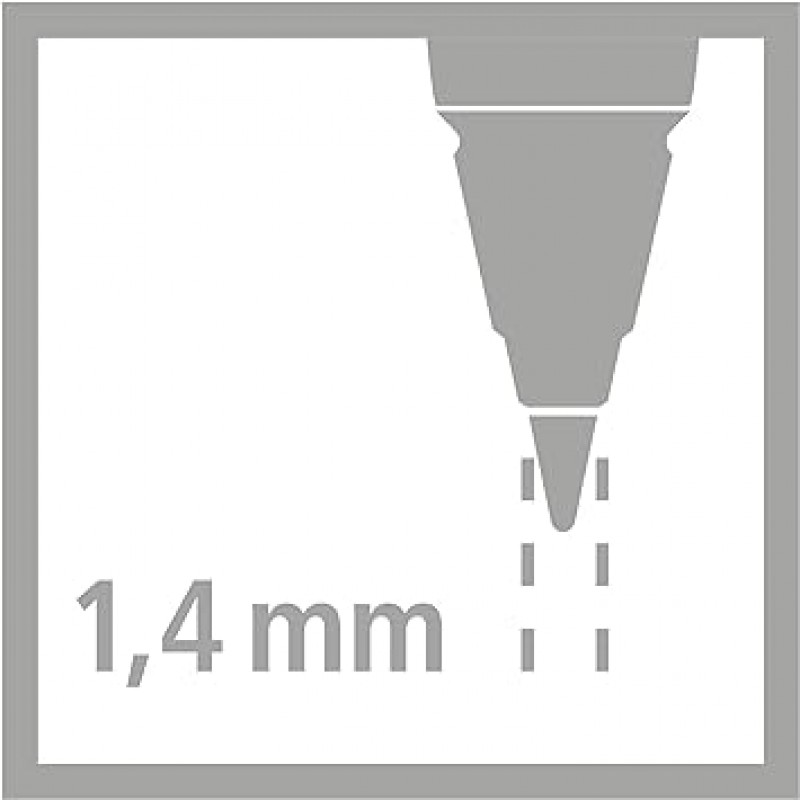 Staviro B-46899-5 Easy Ergo 샤프 펜슬, 0.06인치(1.4mm), 오른손잡이용, 핑크