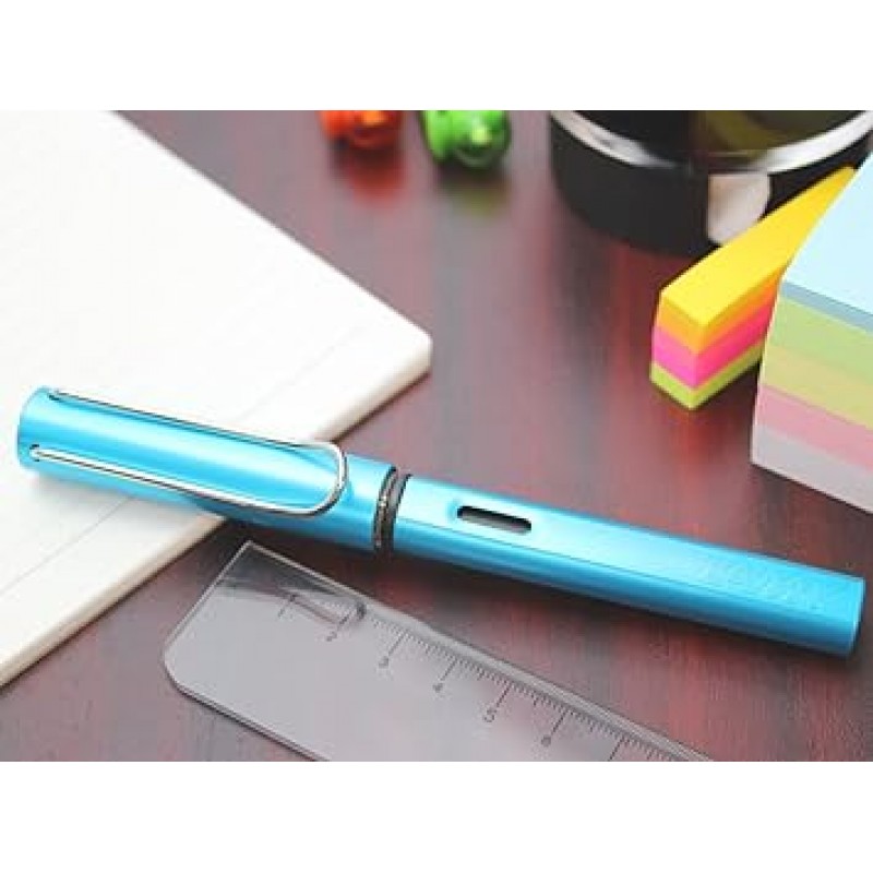 LAMY L84P-M 얼스터 퍼시픽 만년필, M, 미디엄 포인트, 이중 사용, 한정판