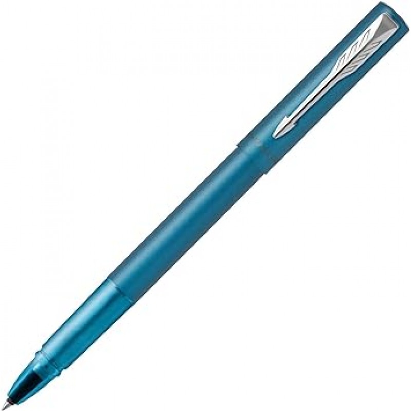 Parker CT 2159781Z 공식 벡터 XL, 롤러볼, M, 미디엄 포인트, 럭셔리 브랜드, 메탈릭 틸