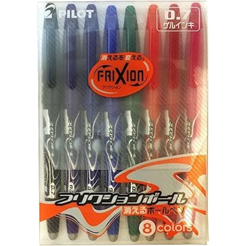 파일럿 롤러볼 FRIXION BALL LFB – F – C 8 색상