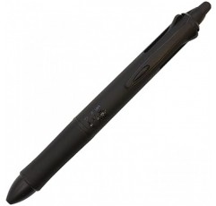 파일럿 LTFBM323-15-B 복합 필기구 (볼펜, 검정, 0.02인치(0.5mm), 빨강, 파랑, Frixion Ball 3 Metal, Full Black