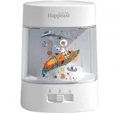 KOGLEE Happeast 전동 연필깎이, 인기있는 0.2 - 0.3 인치 (6 - 8mm) 연필, 색연필, 드로잉 아트, 소년, 소녀, 선물, 어린이, 초등학교, 개학, 입학 축하, 학교 준비, 거실, 학습, 조정 가능한 팁 두께, 배터리/USB 전원 공급 장치, 흰색