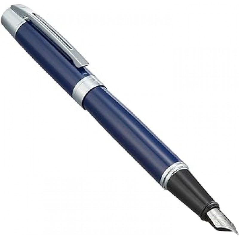 SHEAFFER SGC9328PN-M 300 만년필, M, 미디엄 포인트, 유광 블루