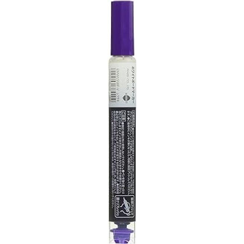 Pentel EMWL5SBF-V 드라이 지우기 마커, 보드에 적합, 중간 포인트, 보라색, 10개