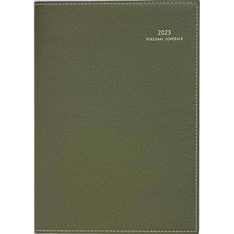 Takahashi No.503 Dear Rail Monthly Planner for 2023, A5 사이즈, 그린(2022년 12월 시작)