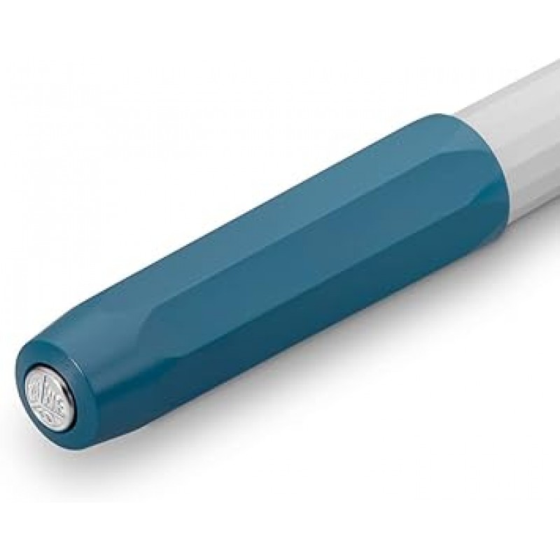 Kaweco Pakeo Old Chambray PO-OC 만년필, F, 파인 포인트, 이중 사용