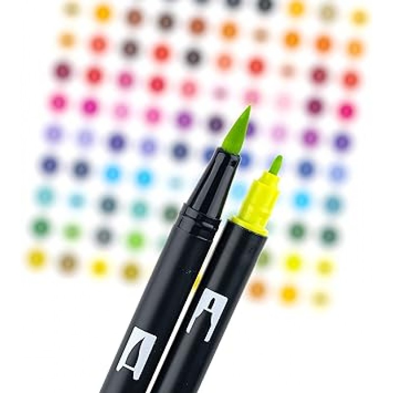 Tombow Dual Brush Pens 10/Pkg – 브라이트(병행수입품)