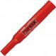 미쓰비시 연필 Proky Twin PM150TR.15 Water Based Pen, Red, 10 Count