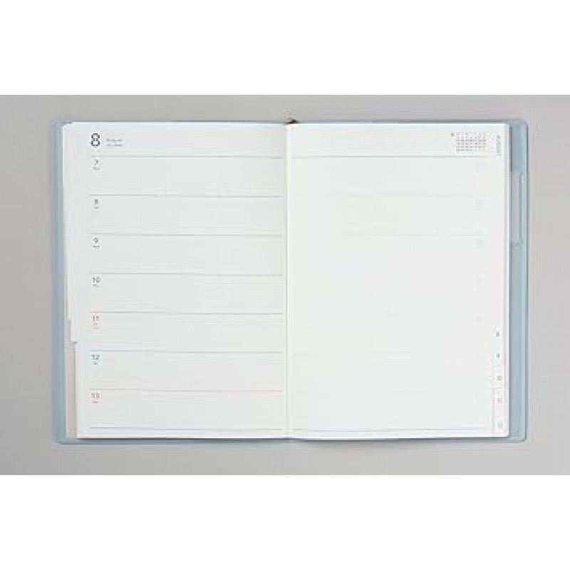 Takahashi torinco 6 No. 571 2023 Weekly Planner, 사이즈 B6, 블루 그레이, 2023년 1월 시작(영어는 보장되지 않음)