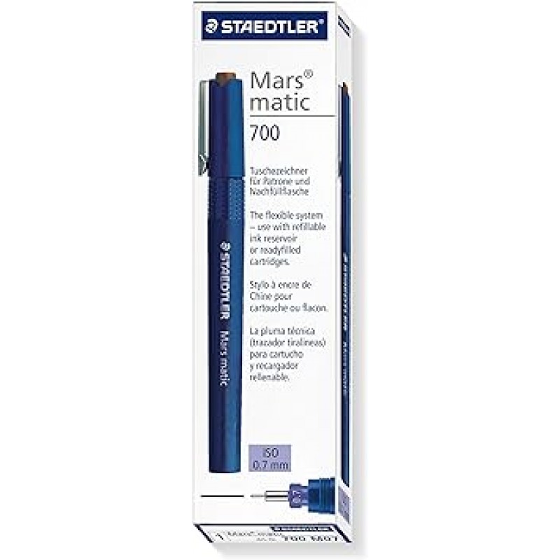 Staedtler M07 Maru Matic 제도용 펜, 0.7mm, 700