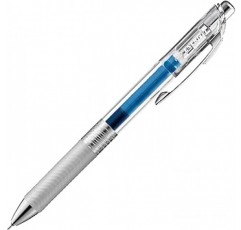 Pentel BLN74TL-C EnerGel 잉크 볼펜, EnerGel Infree, 0.02인치(0.4cm), 파란색, 10개 팩