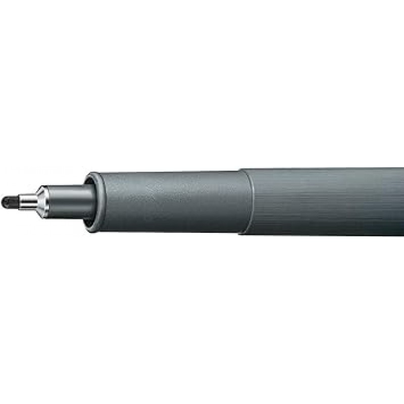 Staedtler 308 12-9 수성 펜, 안료 라이너, 검정, 0.05인치(1.2mm), 10개