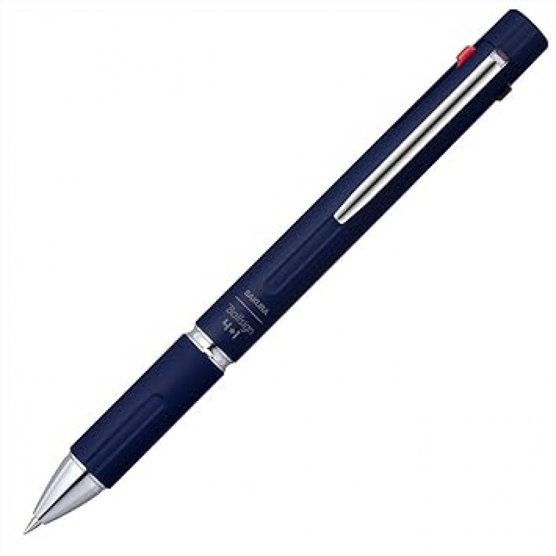 사쿠라 Craypas GB4M1004#38 다기능 펜, 볼 사인 4+1, 네이비
