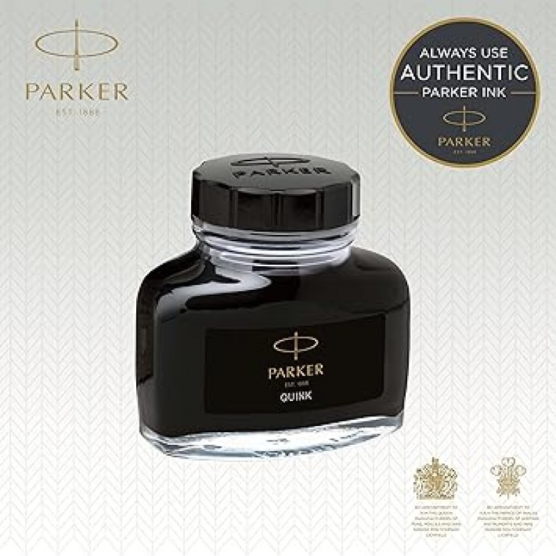 Parker 19 50375 퀸크 병 잉크, 2.0fl oz(57ml), 블랙