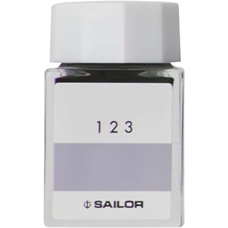 (세트 구매) Sailor Ink Workshop 13-6210-123 만년필, 병 잉크, 염료, 0.7 fl oz(20 ml) 및 13-1008-207 만년필, 병 잉크, Four Seasons Weave, 16 Night Dream, Mountain Bird