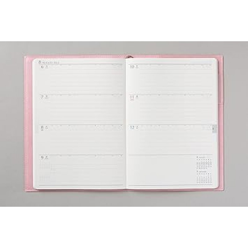 Takahashi 2023 Notebook, B6, Weekly Ferte S 2, Pink No. 246(2022년 12월 시작)