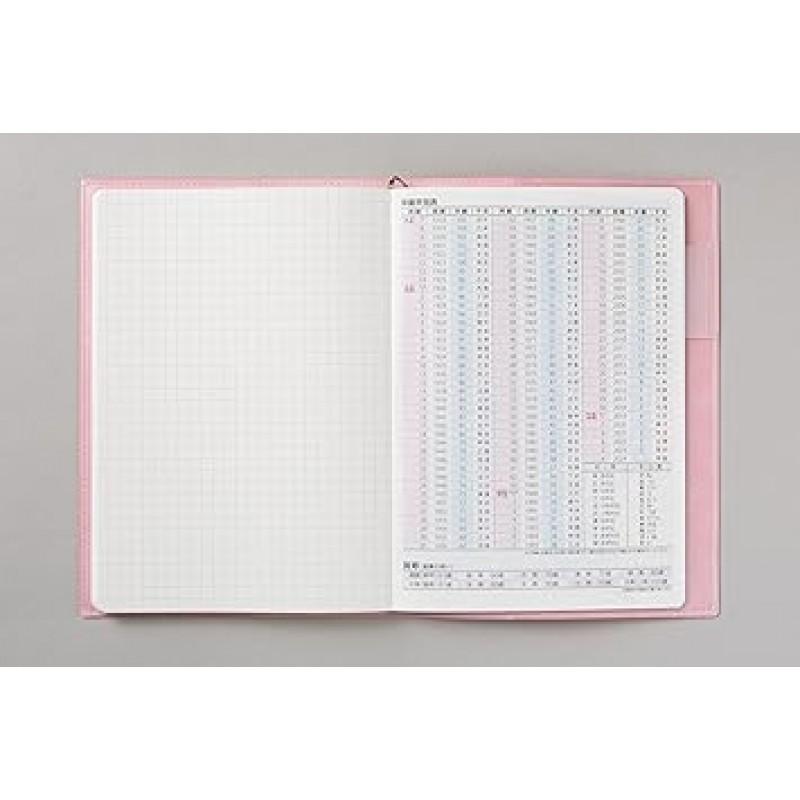 Takahashi 2023 Notebook, B6, Weekly Ferte S 2, Pink No. 246(2022년 12월 시작)