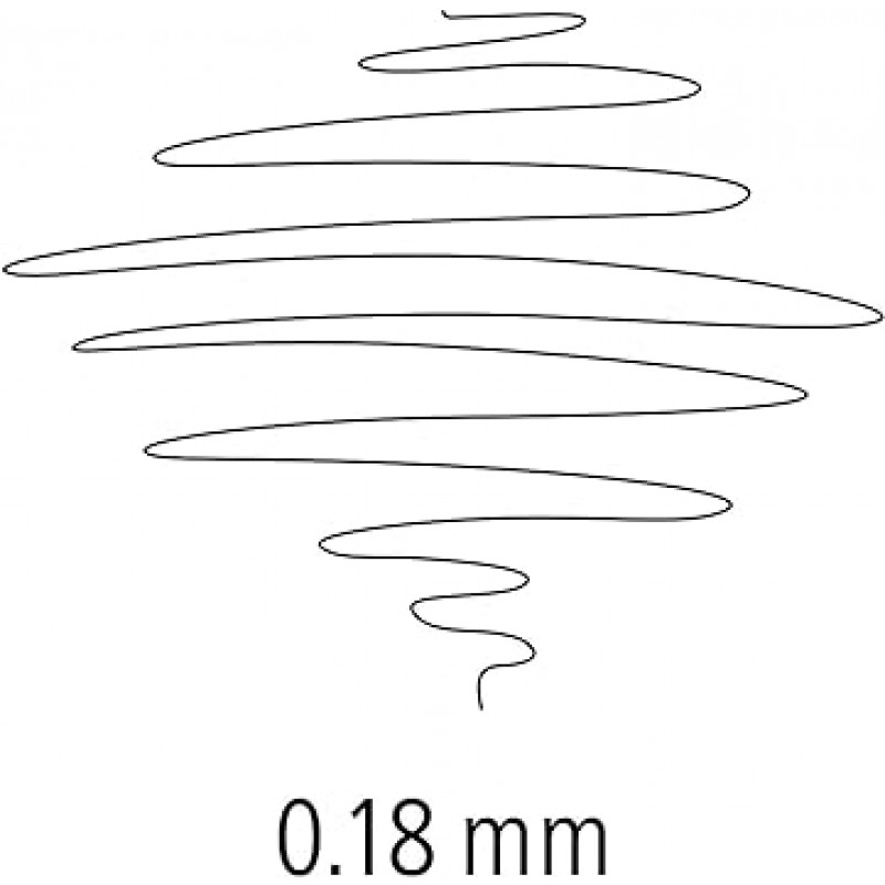 스테들러 750 M018 제도용 펜, 말마틱 펜촉, 0.18mm