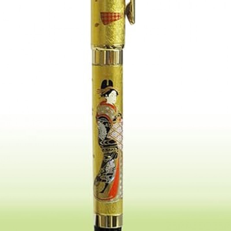 tazima Pure Gold Foil, 도장 Ballpoint Pen, Geisha