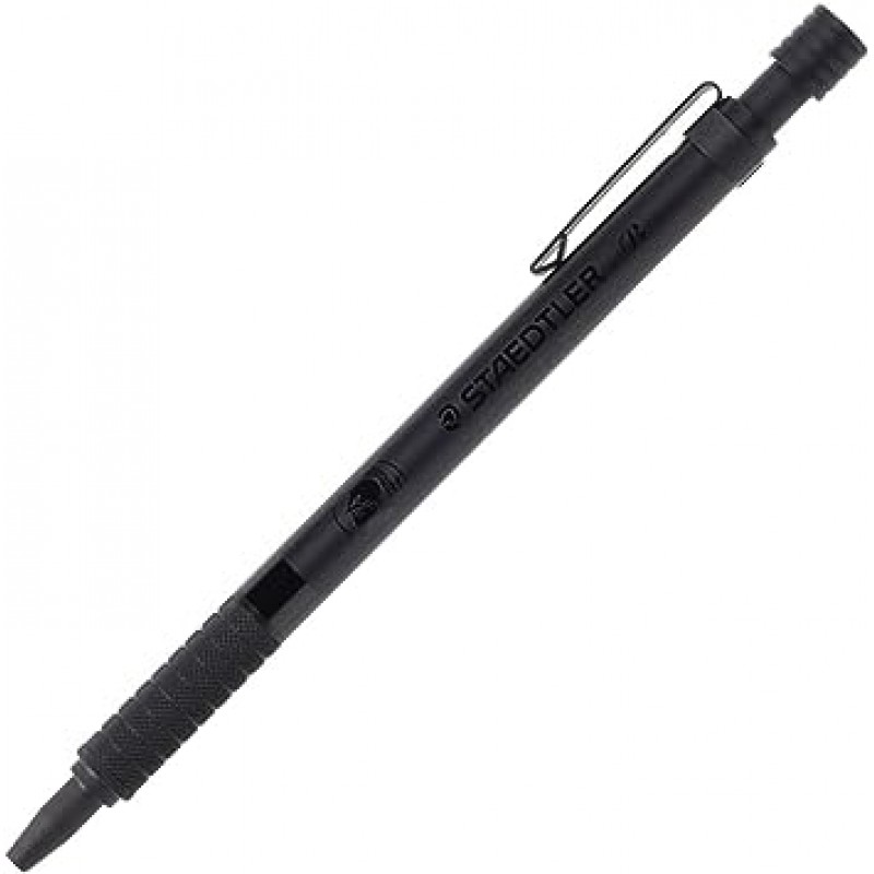 Staedtler 볼펜, 한정판, 올 블랙, 425 25F9-1, 접이식 볼펜, 블랙 잉크