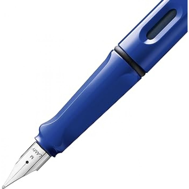 Lamy Safari 굵은 펜 끝 만년필 – 블루