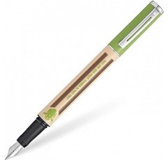 Sheaffer 스타 워즈 POP 요다 요다 테마 디자인 진짜 캐릭터 디테일 광택 마무리 미디엄 스테인레스 스틸 펜촉 만년필