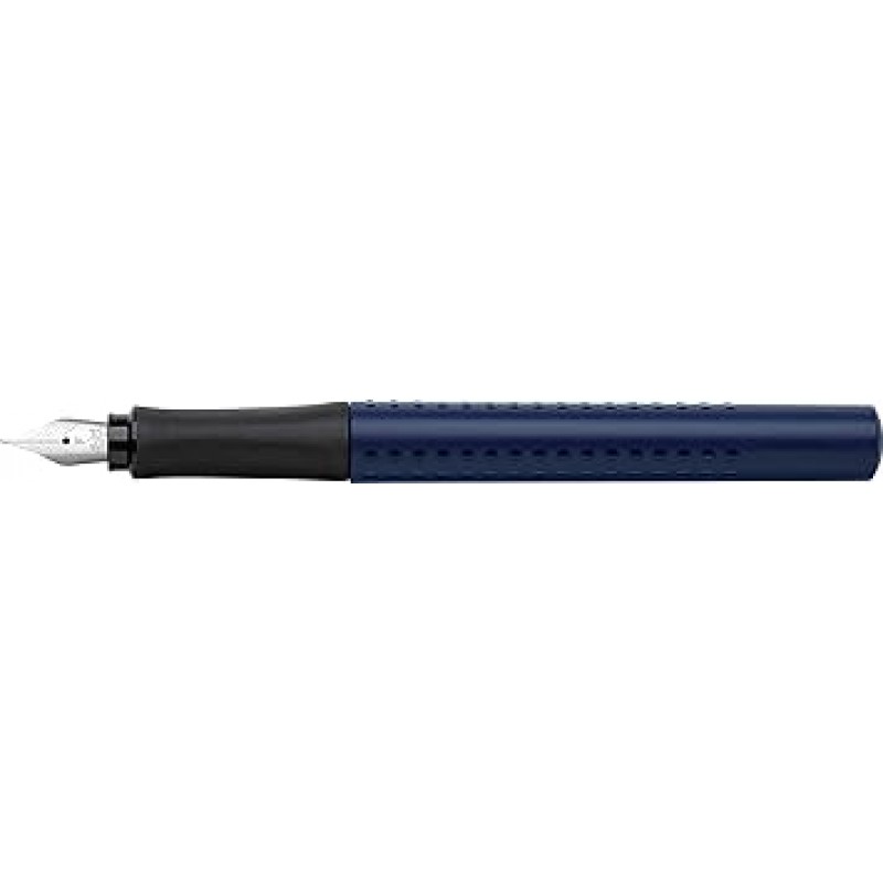 Faber-Castell Grip 2011 만년필 - 작은 펜촉 클래식 블루