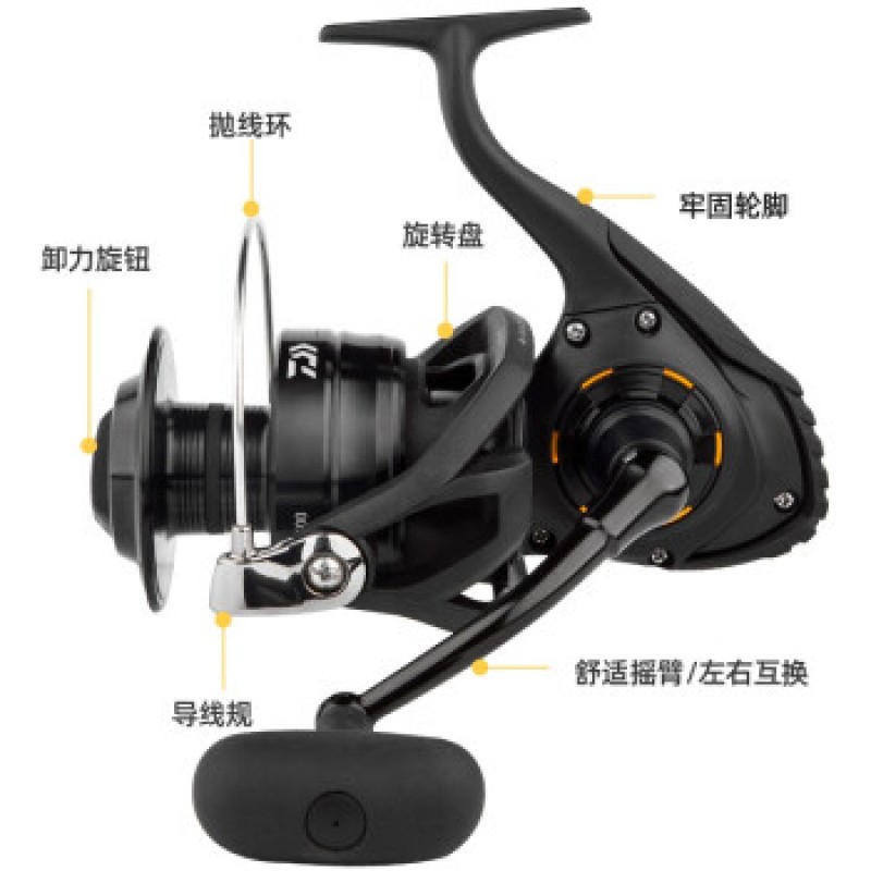 DAIWA Dayiwa 낚시 휠 22 New ELIMINATOR 스피닝 휠 대형 낚시 릴 장거리 캐스팅 휠 철판 보트 낚시 휠 바다 낚시 휠 유형 3000