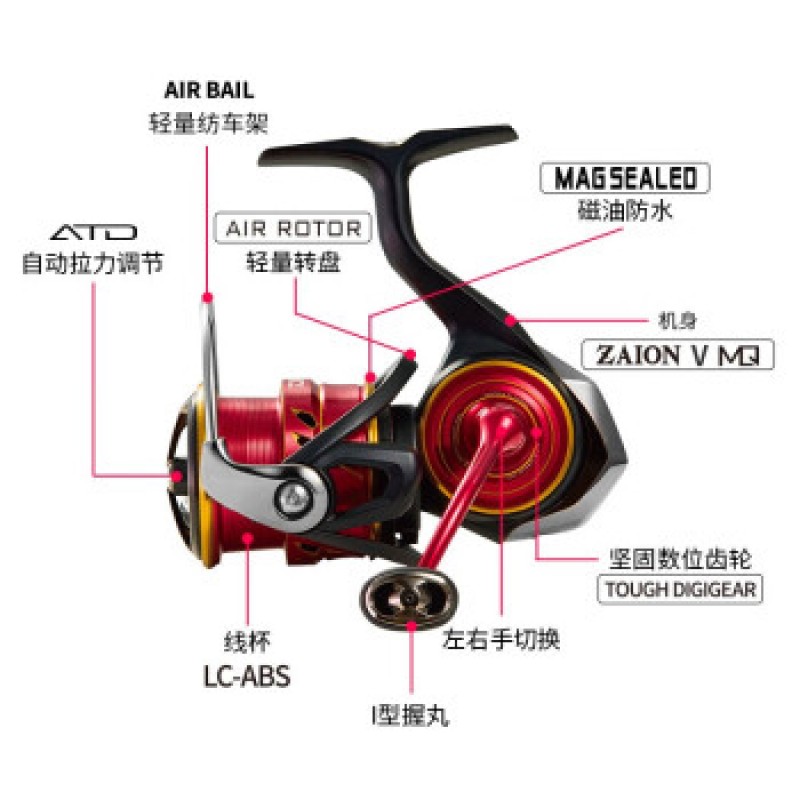 DAIWA 22 신형 SALAMANDURA LT 살라만더 낚싯대, 경량 낚싯대, 범용 장거리 낚싯대 FC LT1000S (고밀낚시+얕은라인컵)