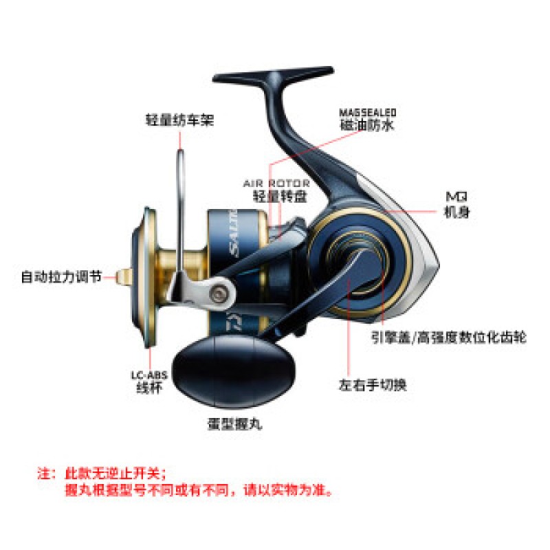 DAIWA20 신형 SALTIGA(G) 보트낚시릴, 바다낚시릴, 대형물레, 철판낚시릴, 릴 8000-P(4.8속도비)