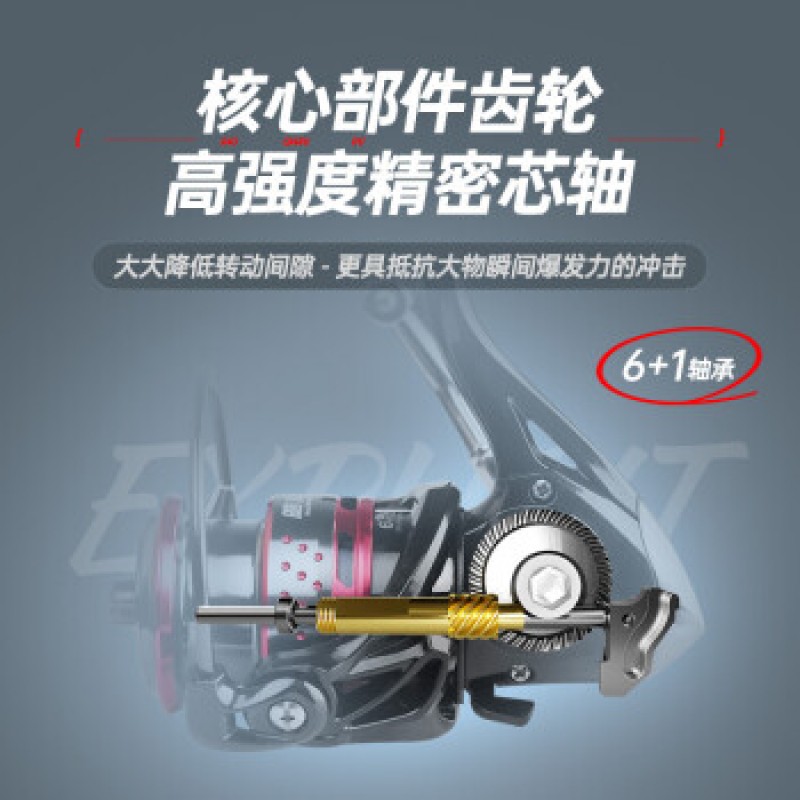 광웨이(GW) 얕은 라인 컵 낚시 릴 하오수 경사 입 루어 특수 물레 루야지 낚시 장거리 바다 낚시 릴 좌우 교환식 낚시 릴 [얕은 라인 컵] 1000형