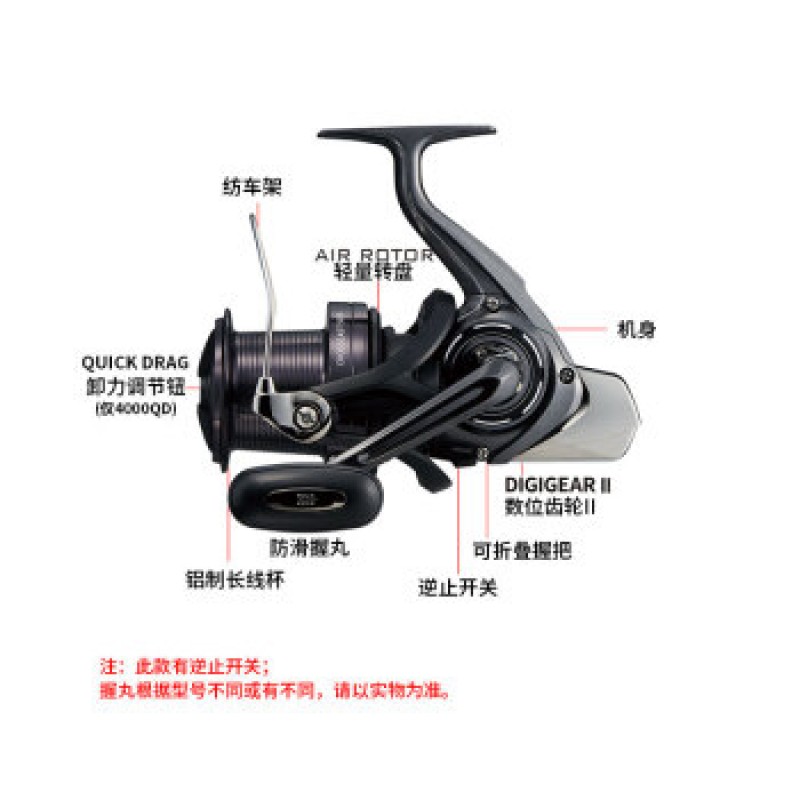 DAIWA CROSSCAST 수입 장거리캐스터, 장거리캐스터, 바다낚시릴, 낚시릴, 낚시릴, 물레, 4000형