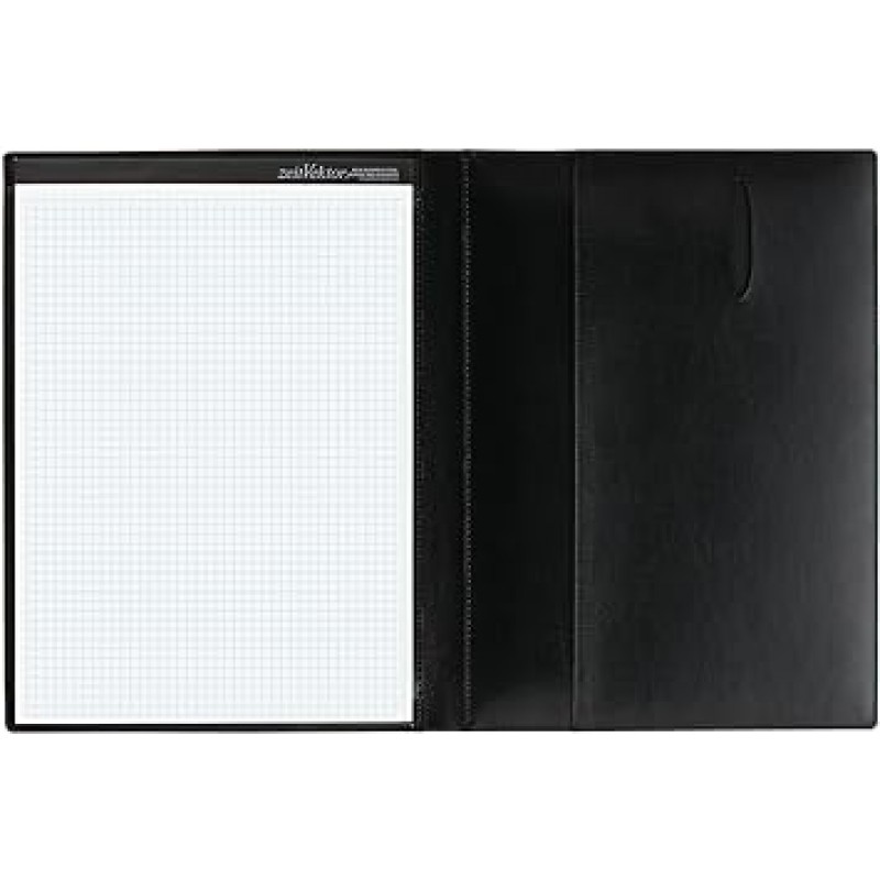 Raymei Fujii ZVP701B ZeitVektor A4 가죽 보고서 패드 블랙