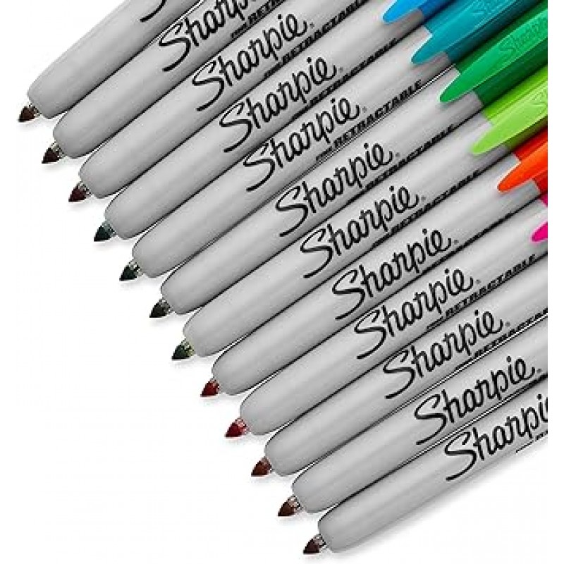 Sharpie 개폐식 영구 마커, 파인 포인트