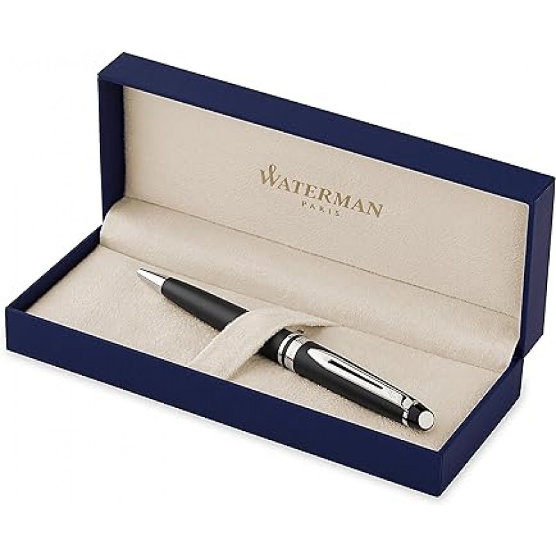 WATERMAN S2243322 유성 엑스퍼트 에센셜 매트 블랙 CT 볼펜